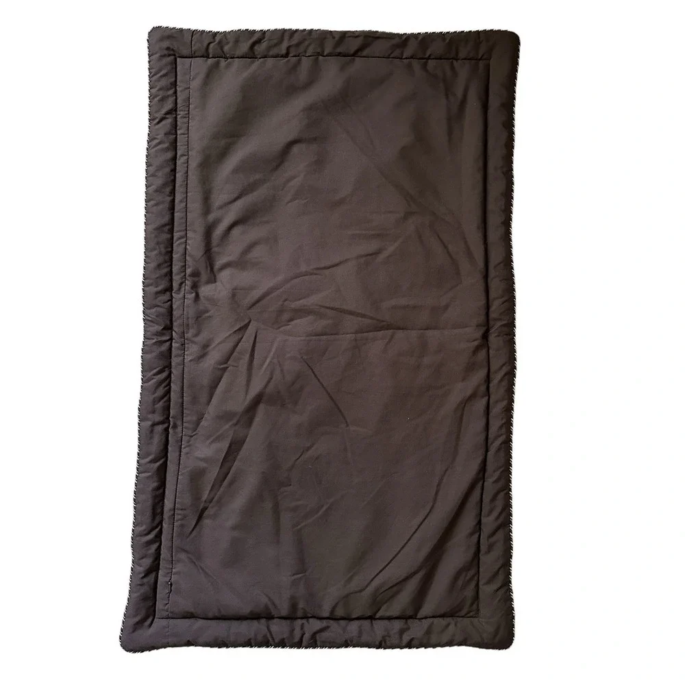 Croscill Home Galleria Quilt Shams 40x25 in California King Brown‎ Teal Set of 2
